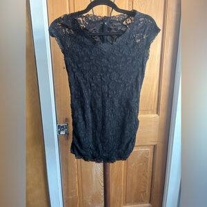Elegant‎ Black Lace Top
